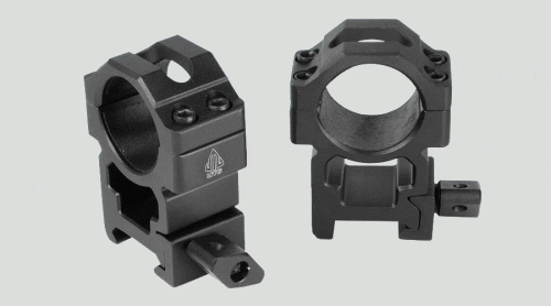 thumbnail image 2 of Hammers SR122S See-Thru Scope Rings – 1 Inch – 3/8 Dovetail – High Profile – Airgun/Rifle 2 of 3
