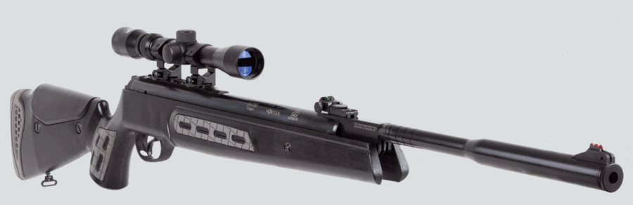 Hatsan 125 Sniper Vortex Nitro Piston Air Rifle Black