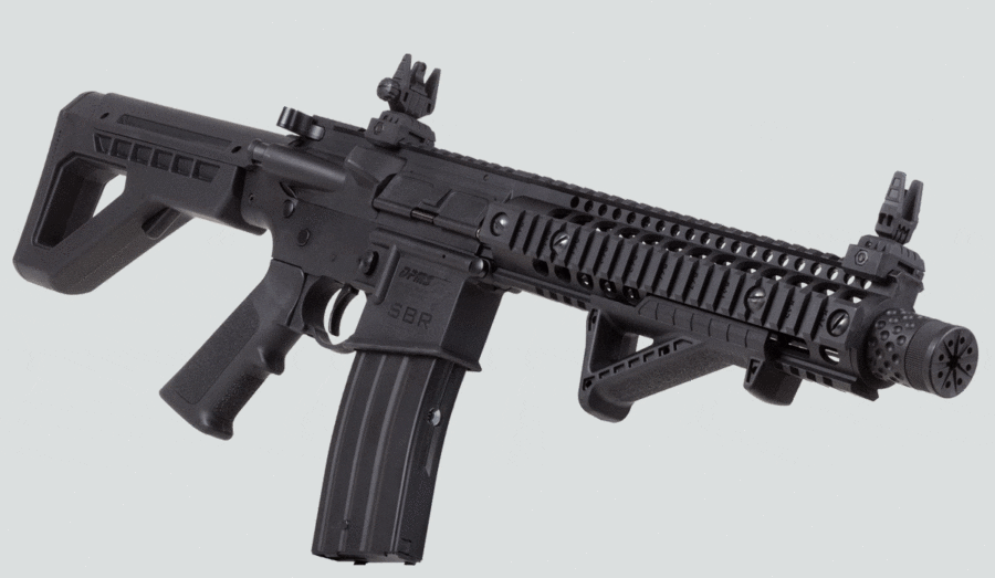 Crosman DPMS SBR Full/Semi-Auto BlowBack CO2 BB Rifle