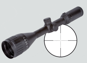 Hawke Vantage 3-9x50 AO 1" Long Range Hunting Rifle Scope Mil-Dot Reticle