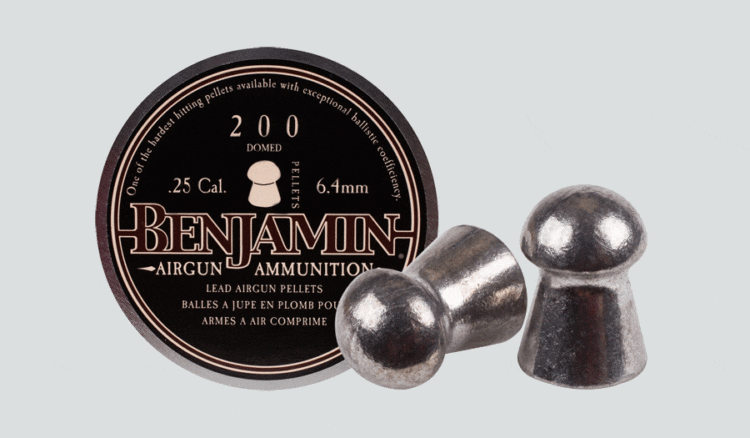 27.8 Grains, Benjamin .25 Cal, Domed, 200ct.