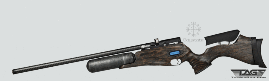 DayState Red Wolf Pre-Charged Pneumatic Pellet Rifle Safari Laminate HP