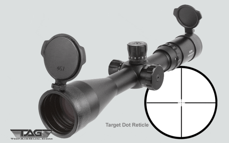 Aeon 8-32x50 AO Classic Long Range Hunting Rifle Scope, Target Dot Reticle