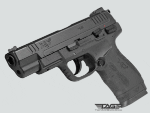 .177 Springfield Armory XDE 4.5" CO2 BlowBack BB Pistol Black