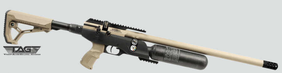 Brocock Commander XR Magnum Pre-Charged Pneumatic Air Rifle Desert Sand