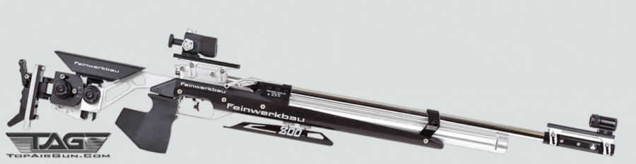 .177 Feinwerkbau 800 ALU 10-Meter Pre-Charged Pneumatic Air Rifle RH Medium Grip