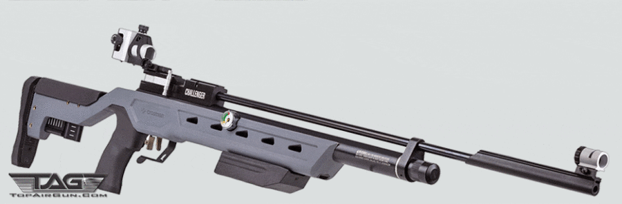 Crosman Challenger Pre-Charged Pneumatic Competition Pellet Rifle Open Sights