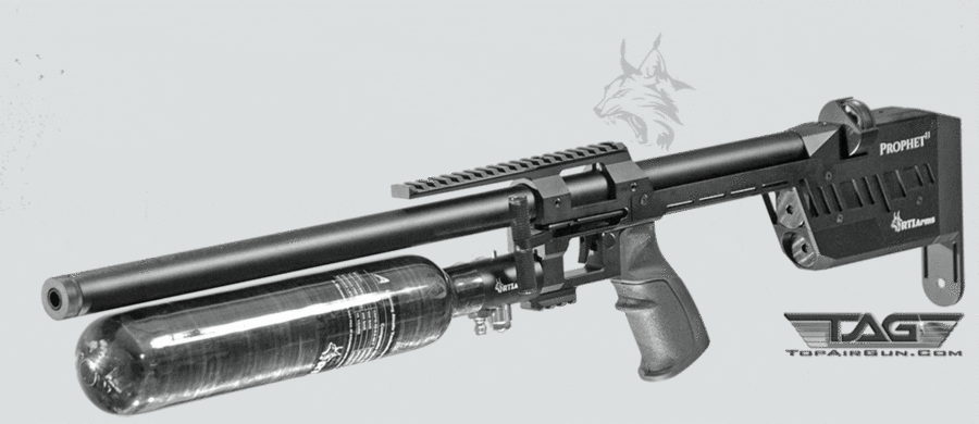 RTI Prophet 2 Performance Pre-Charged Pneumatic Air Rifle Black