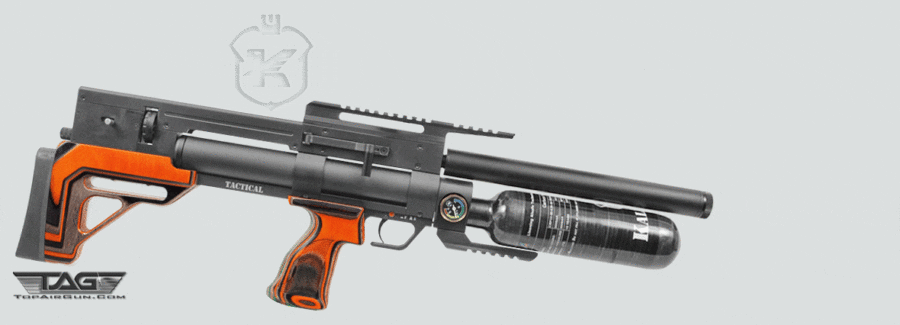 KalibrGun Cricket 2 Tactical 45 Orange Laminate Rt Hand