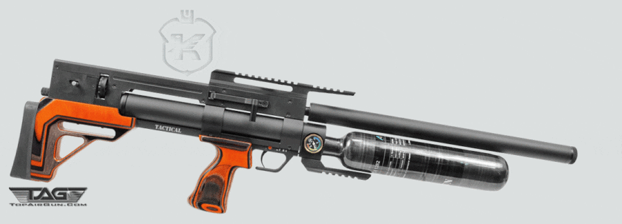 KalibrGun Cricket 2 Tactical 60 Orange Laminate Rt Hand