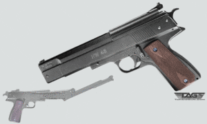 Weihrauch HW45 Spring-Loaded Piston Over-Lever Air Pistol