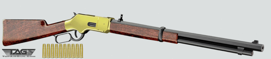 Barra 1866 CO2 Lever Action BB Rifle Gold