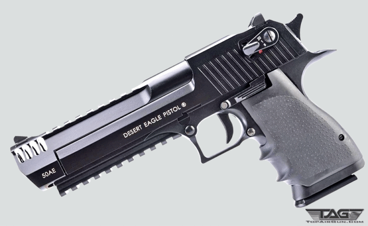 .177 Magnum Research Desert Eagle L6 Semi-Auto CO2 BlowBack BB Pistol
