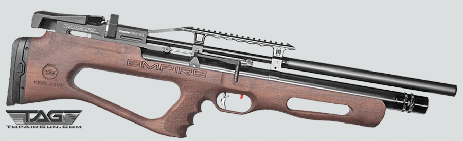 Kral Arms Puncher Empire Pre-Charged Pneumatic Air Rifle Turkish Walnut
