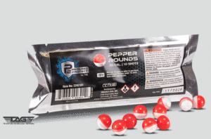 .50 Umarex P2P Red/White Pepper Rounds 10ct