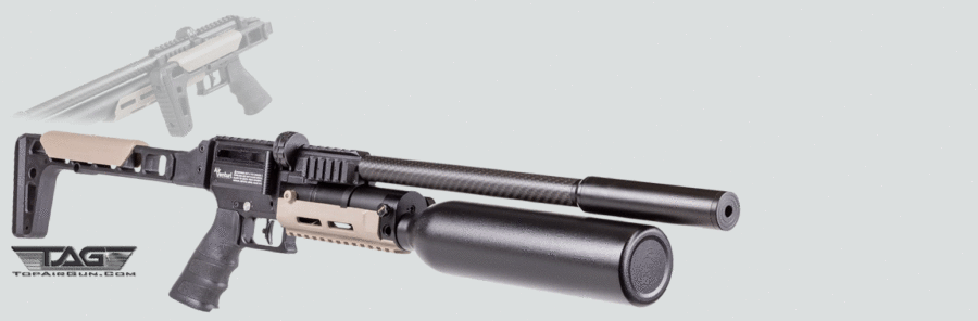 .22 Air Venturi Alpha Pre-Charged Pneumatic Air Rifle Compact Aluminum Bottle