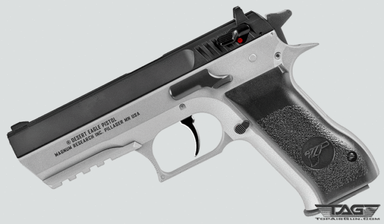 .177 Magnum Research Baby Desert Eagle Non-Blowback CO2 BB Pistol Black & Silver