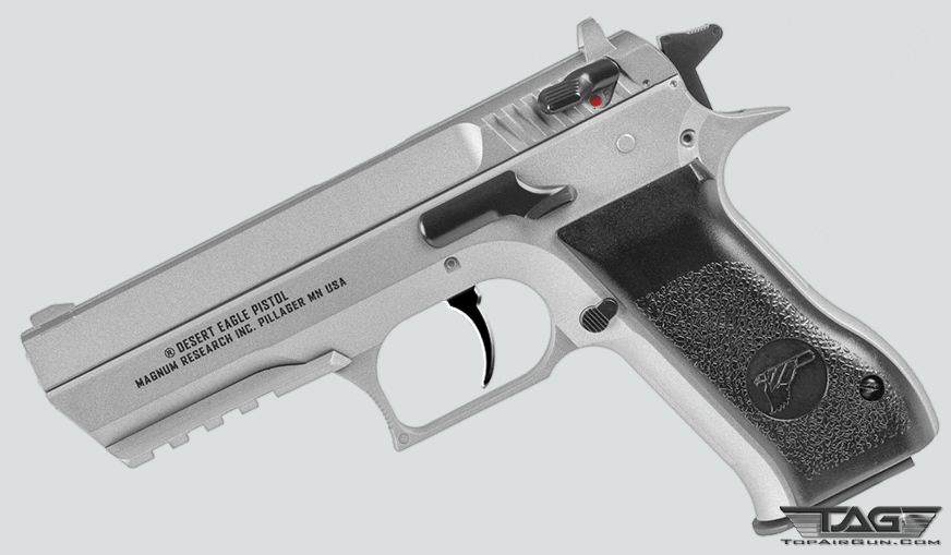 .177 Magnum Research Baby Desert Eagle Non-Blowback CO2 BB Pistol Silver