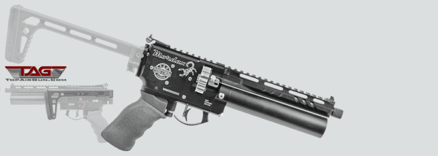 Western Airguns Mordax Semi/Full Auto Pre-Charged Pneumatic Air Hand Gun