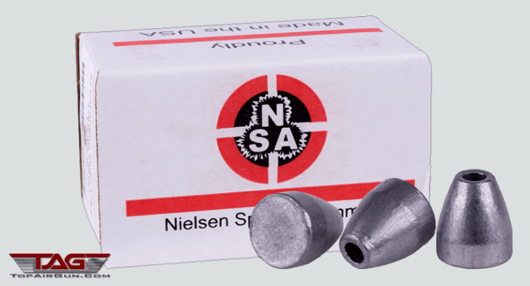 79 Grains Nielsen NSA Hollowpoint Slugs .356 cal 10.2 mm Long 125ct