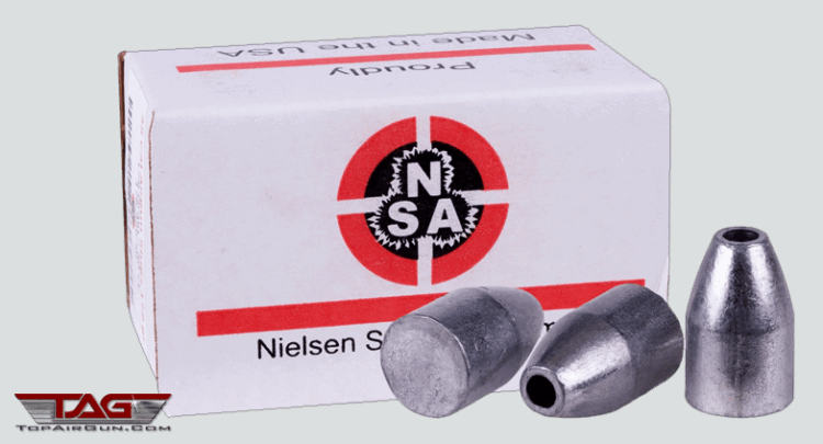 110 Grains Nielsen NSA Hollowpoint Slugs .357 cal 13.1 mm Long 100ct