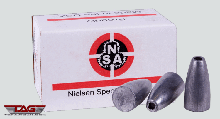 142 Grains Nielsen NSA Hollowpoint Slugs .357 cal 17.7 mm Long 100ct