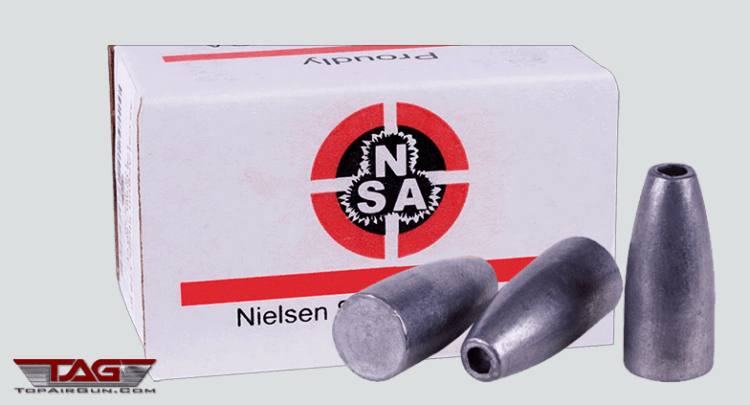 178 Grains Nielsen NSA Hollowpoint Slugs .357 cal 20.8 mm Long 50ct
