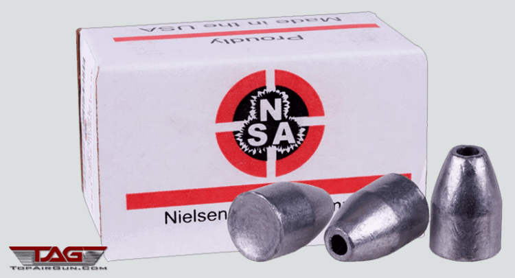 108 Grains Nielsen NSA Hollowpoint Slugs .357 cal 12.6 mm Long 100ct