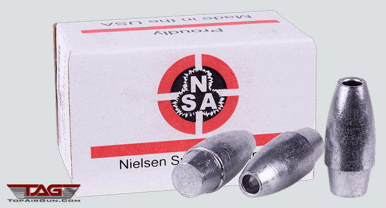 350 Grains Nielsen NSA Hollowpoint Slugs .452 cal 25.4 mm Long 50ct