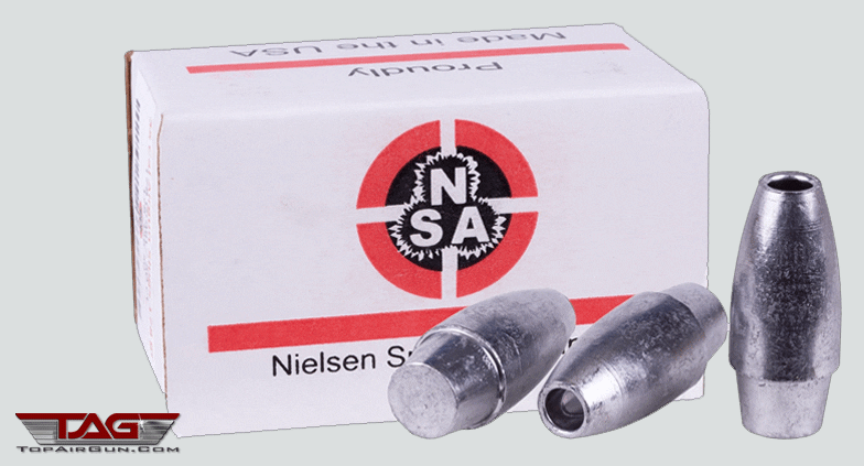 350 Grains Nielsen NSA Hollowpoint Slugs .457 cal 25.4 mm Long 50ct