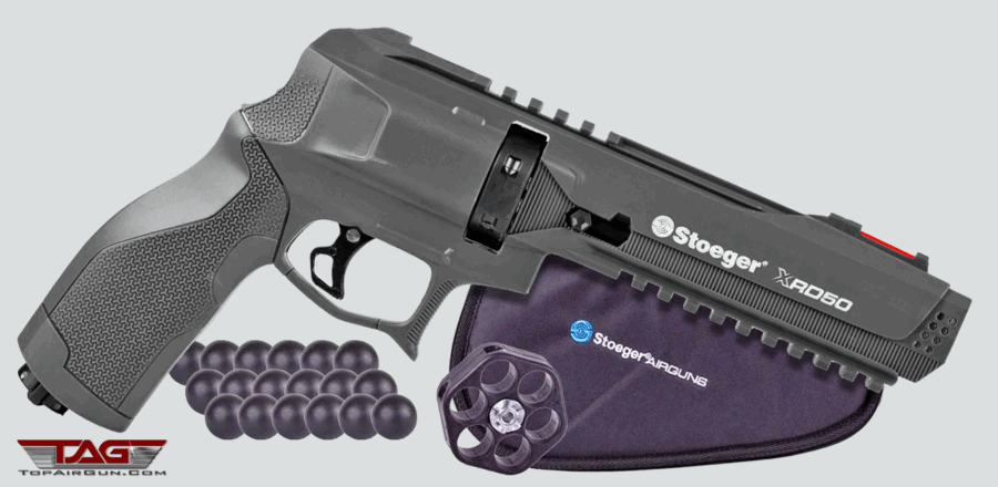 .50 Stoeger XRD50 Non-Lethal Self Defense Revolver Black