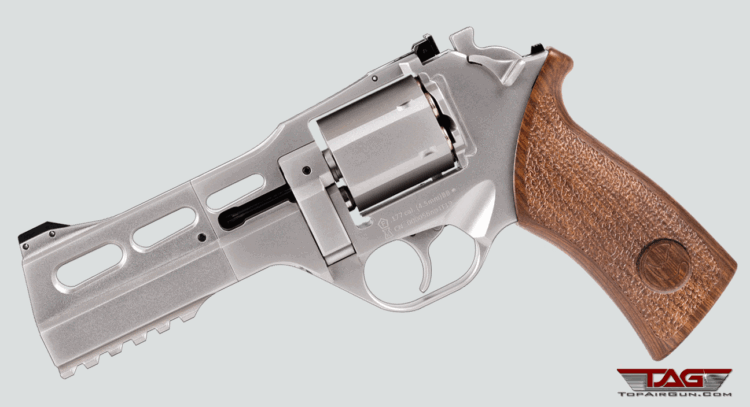 .177 Chiappa Rhino 50DS CO2 BB Revolver Nickel