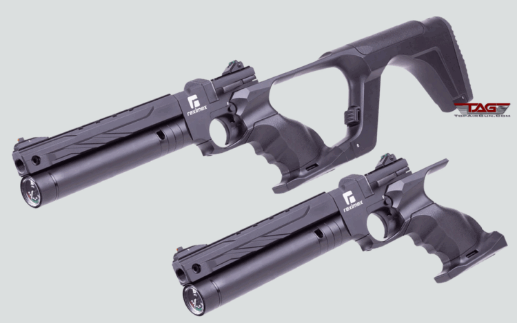 Reximex RP Pre-Charged Pneumatic Air Carbine/Pistol Black