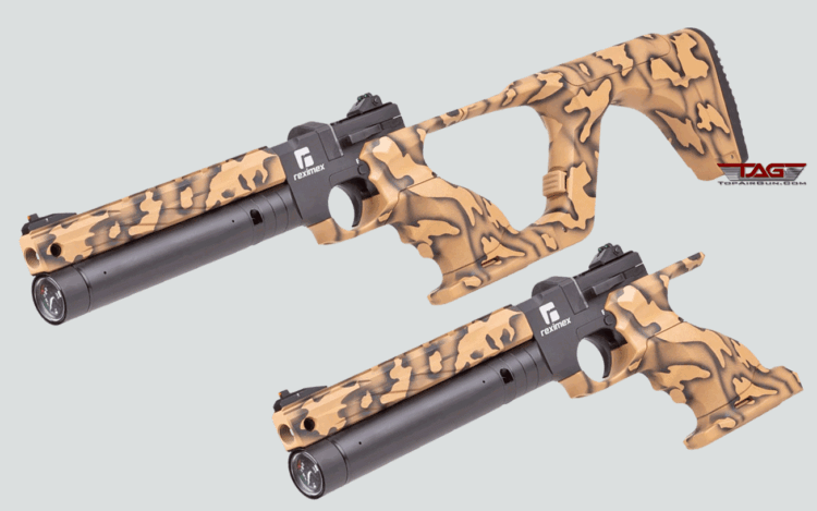 Reximex RP Pre-Charged Pneumatic Air Carbine/Pistol Safari Camo