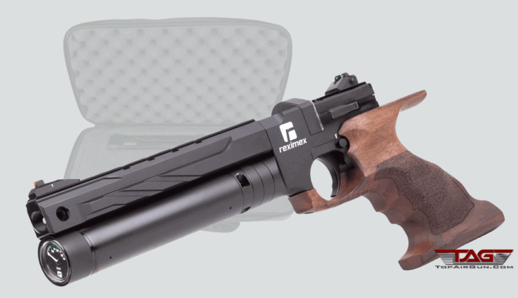 Reximex RPA Pre-Charged Pneumatic Air Pistol Black / Walnut