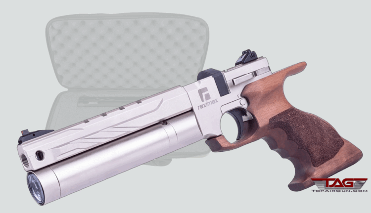 Reximex RPA Pre-Charged Pneumatic Air Pistol Silver / Walnut