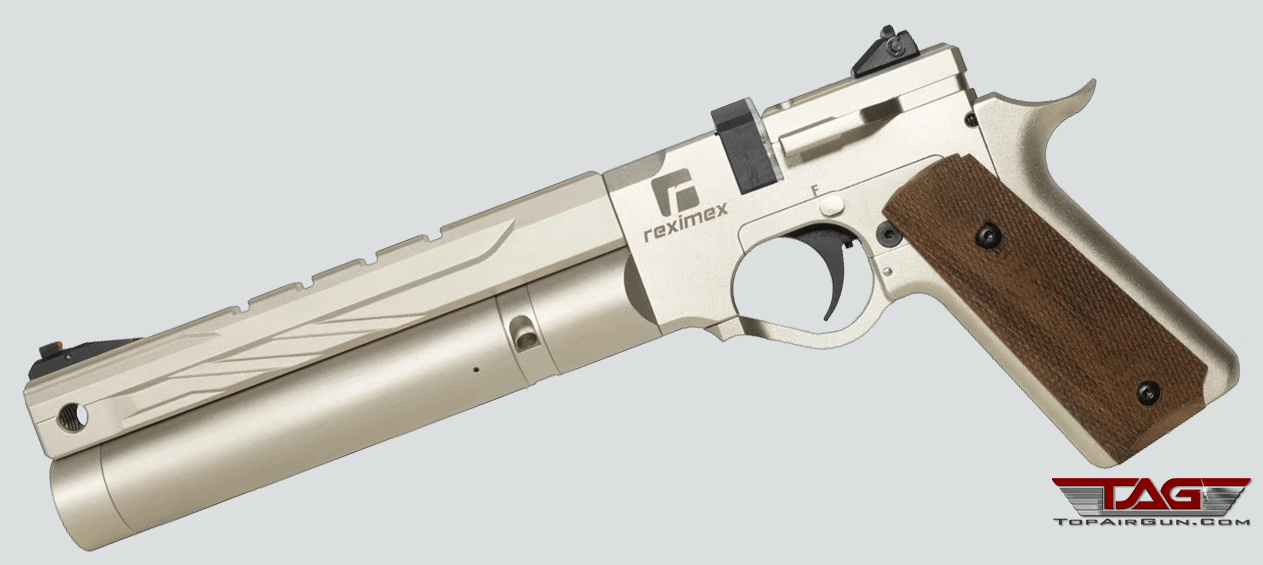 Reximex RP11 Pre-Charged Pneumatic Air Pistol Silver