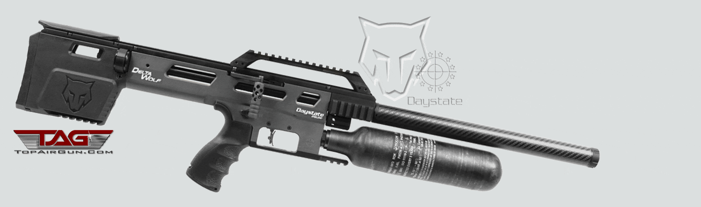 Daystate Delta Wolf Smart 23" Pre-Charged Pneumatic Air Rifle Black