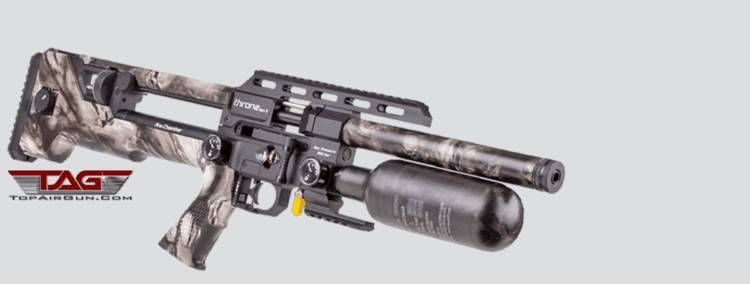.22 Reximex Throne Gen 2 Compact Pre-Charged Pneumatic Air Rifle Skull Camo