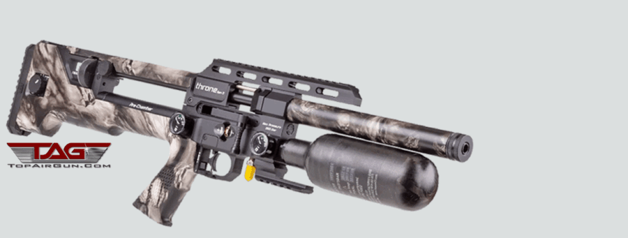 .22 Reximex Throne Gen 2 Compact Pre-Charged Pneumatic Air Rifle Skull Camo
