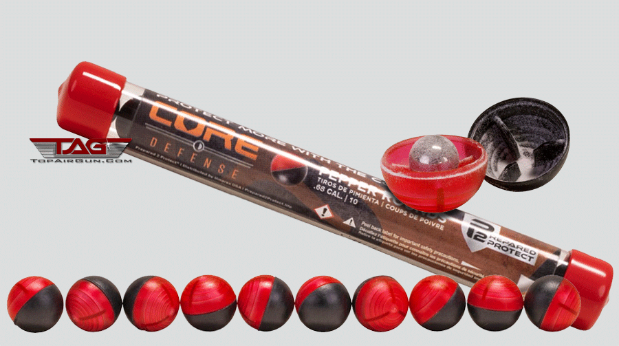 .68 P2P Core Defense Pepper Rounds 10ct