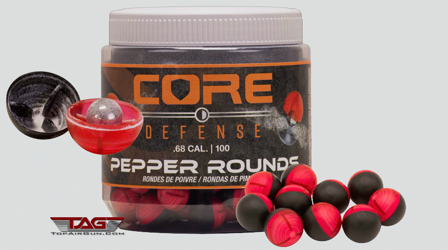 .68 P2P Core Defense Pepper Rounds 100ct