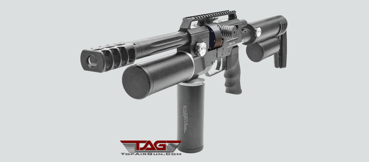 .495 BinTac T50 Extreme Semi-Auto Pre-Charged Pneumatic Assault Air Rifle 7000 psi